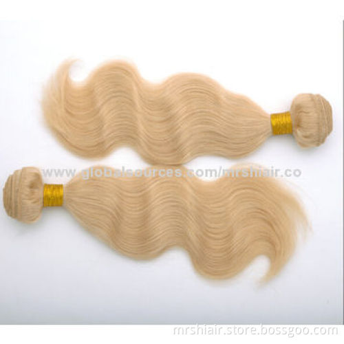 22-inch Unprocessed Natural Color Bobby Wave Brazilian Virgin Hair Weave